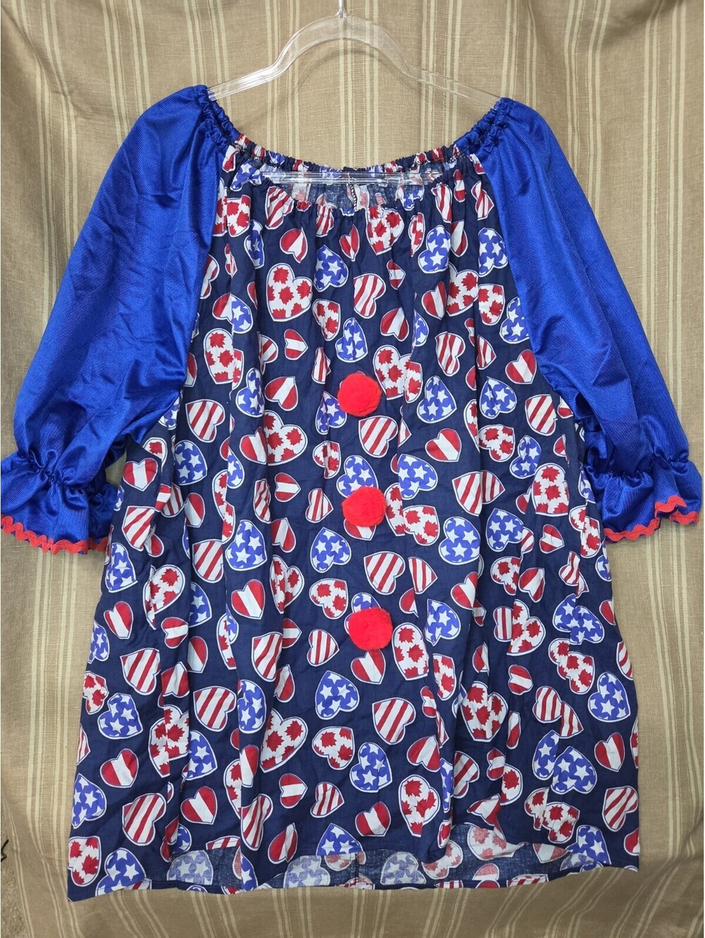 Clown Tunic/Dress Costume Adult Handmade XL